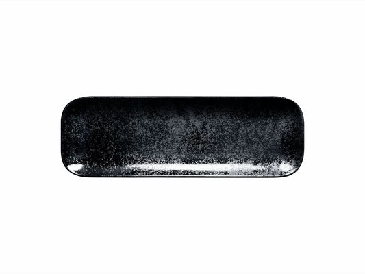 Rectangular plate, 33 x 11 cm Karbon line RAK PORCELAIN