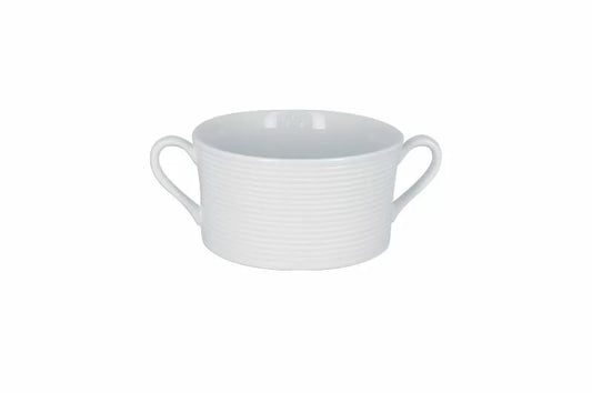 Cream soup bowl 2 handles 35 cl, dia. 11 cm Evolution line RAK PORCELAIN 6stk - pk