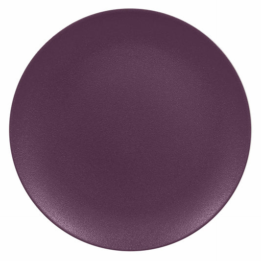 Flat plate, dia. 15 - 31 cm, purple Neofusion Mellow line RAK PORCELAIN