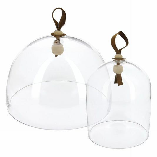 Glass cloche, diameter 18 - 21 cm, glass color Glass Cloche, Small line REVOL 1stk - pk