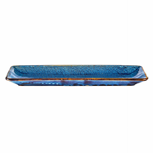 Rectangular dish 35,5x16,5 cm Deep Blue line VERLO 4stk - pk