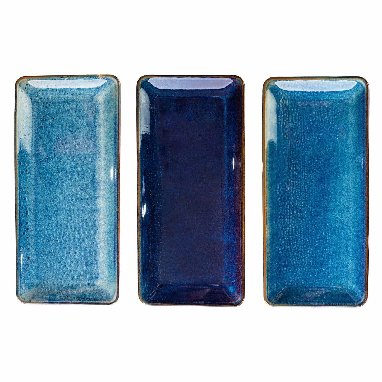 Rectangular dish 35,5x16,5 cm Deep Blue line VERLO 4stk - pk