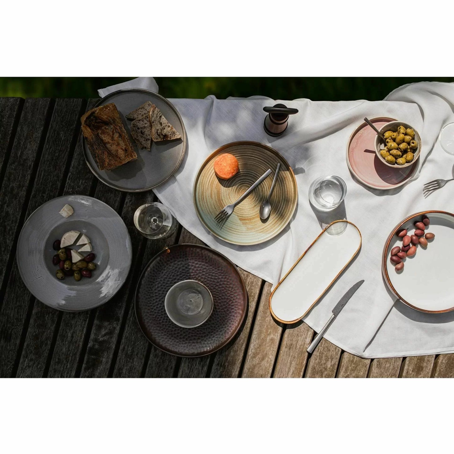 Flat plate 28 cm Fire line VERLO 4stk - pk