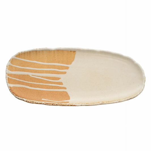 Oval plate 35x15 cm SAMTO - VERLO 4stk - pk